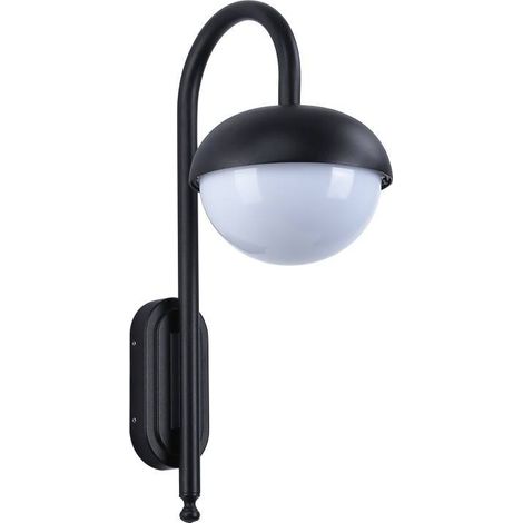 Aplique De Pared Para Exterior "GRAHAM" E27 IP44 - Negro
