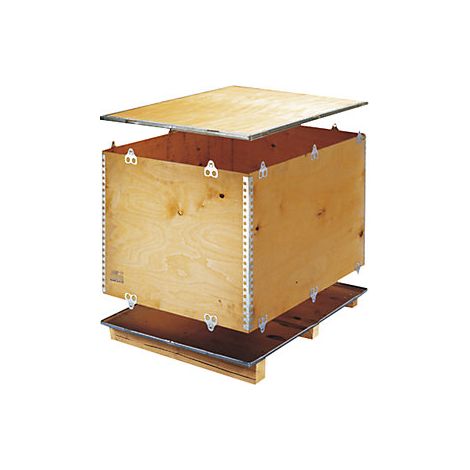 ratioform  Cassa pieghevole di legno standard  con pattini 