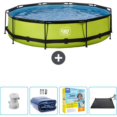 Exit Pool Rund - 360x76 cm - 5-teilig SCB25 (1/4)
