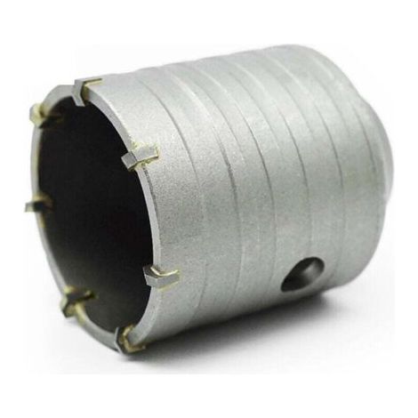 Betonbohrer, 3 Zoll (75 mm), Hartmetall-Bohrer oder Kernbohrer für Ziegel, Beton, Stein (3 Zoll, 75 mm)