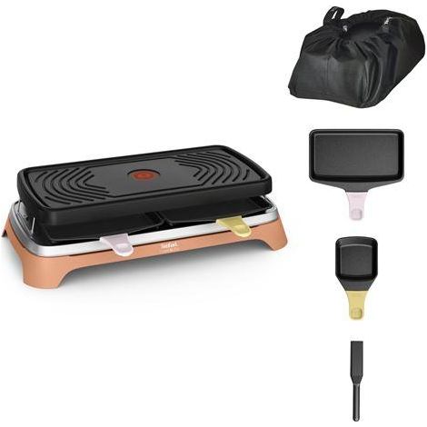 Tefal RE651JF0 macchina per raclette arancione cammello 1450W