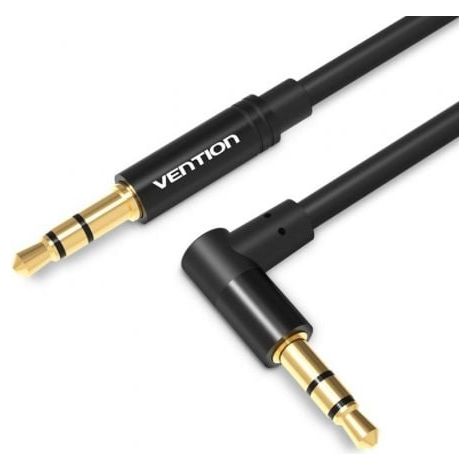 Cable Estéreo Vention BAKBG-T/ Jack 3.5 Macho - Jack 3.5 Macho/ 1.5m/ Negro