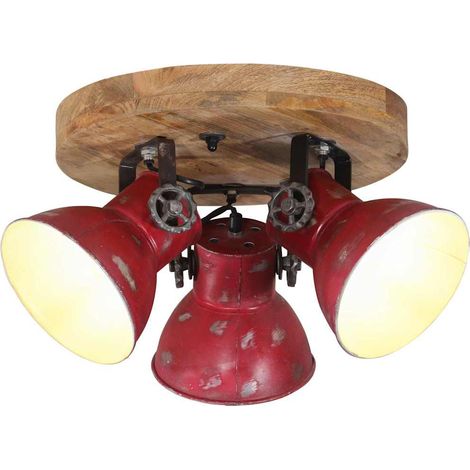 Deckenleuchte 25 W Rot 35x35x25 cm E27