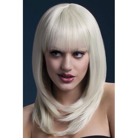 Fever Tanja Wig - Blonde - Feathered Cut with Fringe - 48cm / 19in - 42522