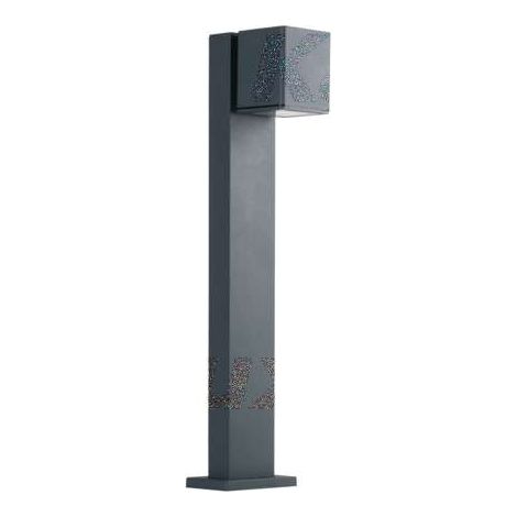 Kanlux – Lampadaire d'extérieur 500mm – Aluminium anthracite – IP44 – Éclairage bas – Culot GU10 – Compatible avec câbles 1 à 2,5mm² (1/5)