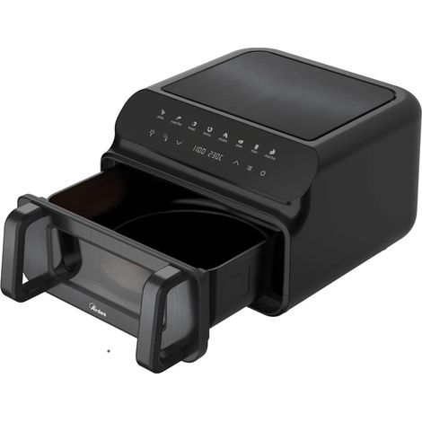 Ardes ARFRYA09GP Freidora de Aire y Grill Negra 10L