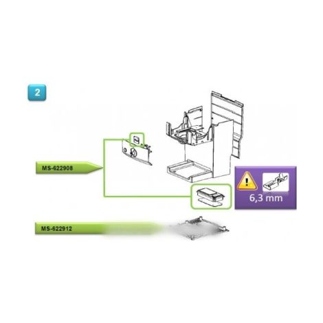 Tarjeta electrónica para cafetera KRUPS MS-622908