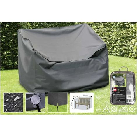 Funda Protectora para Banco de Jardín Deluxe 160 cm: Impermeable y Resistente (1/2)