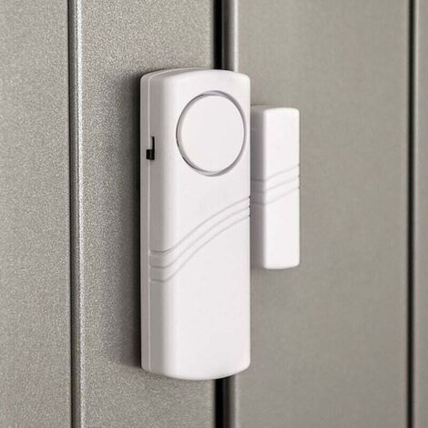 Alarme porte et fenêtre - Kit d'alarme antivol sans fil quatre pièces - Sécurité résidentielle - Magnétique - 100 décibels (1/3)