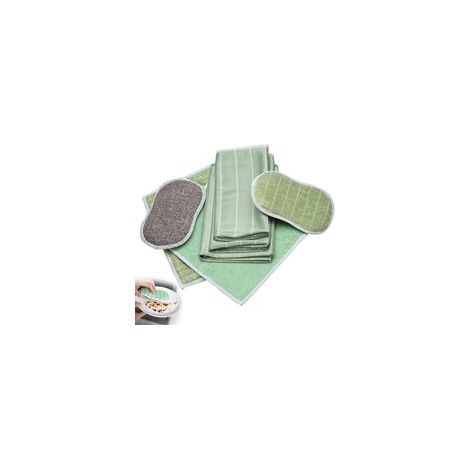 Lot de 6 Chiffon Bambou Microfibre, Chiffon Vitre sans Trace, pour Vitres Miroirs Carreaux Carrosserie Microfibre Bambou Vitre Ménage Salle De Bain