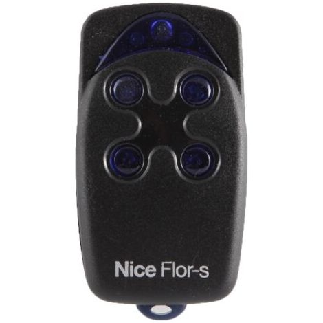 Télécommande murale Nice – 4 canaux 433,92 MHz – Alimentation 12 V – Programmation auto-apprenante – Pour portails et garages – FLO4R-S (1/5)