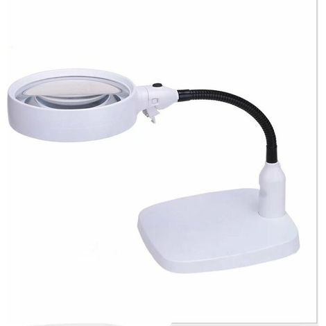 Lampe de table et de bureau avec LED ultra lumineuse à économie d'énergie, idéale pour la lecture, les loisirs, les travaux manuels, l'établi, l'art diamant (1/4)