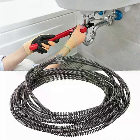Meter Abflussreinigungs-Federbohrmaschine mit Abflussrohrverlängerung, Haushaltsreinigungswerkzeug-Zubehör - JXLGV (1/5)