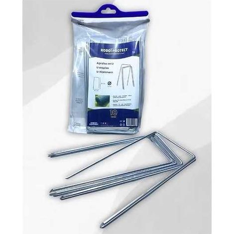10 Piquets en U en acier inoxydable ROBOT PROTECT (1/2)