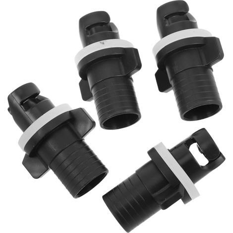 Adaptateurs Valve Air 4 Pièces pour Pompe Kayak et Paddleboard Accessoires Tuyau de Piscine pour Bateau Gonflable et Gonflage Kayak (1/5)