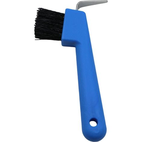 Brosse à Sabots pour Chevaux - Nettoyeur de Sabots Ergonomique et Portable pour la Maison, Les Salons de beauté et Les Salons de Coiffure (Bleu) (1/5)