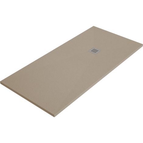 Receveur de douche ARDESIA 90x120 cm Cuir grille en acier (1/3)
