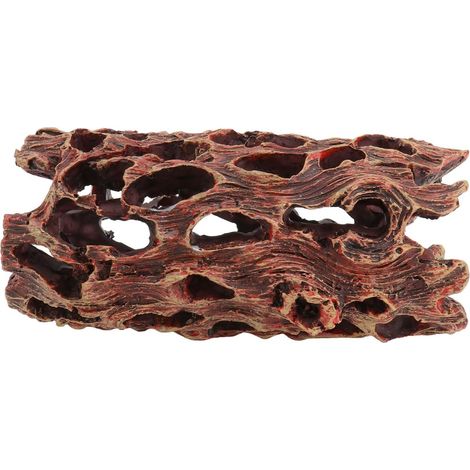 Aquarium Resin Ornament Tree Cave Shrimp House 4.33 Inch Hiding Place for Shrimp Fish Fresh and Salt Water Aquarium Decoration Lifelike Resin Decoration (1/5)