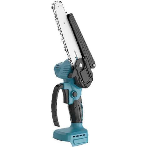 Tronçonneuse sans fil pour la coupe du bois de jardin. compatible avec les batteries Makita 18V (1/5)