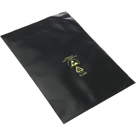 Sachet antistatique RS PRO 127mm x 203mm, Fermeture par thermo-soudage ( Prix pour Sachet de 10 )