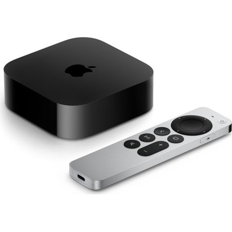 Apple TV 4K Schwarz, Silber 4K Ultra HD 64 GB WLAN
