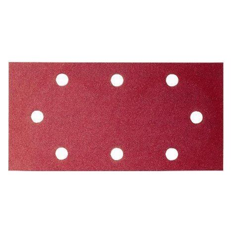 BOSCH -10 FOGLI CARTA ABRASIVA PER LEVIGATRICE 8 BUCHI GRANA 40