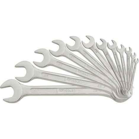 KS Tools Doppel-Maulschlüssel-Satz, 12-tlg, 6x7-30x32 mm (1/6)