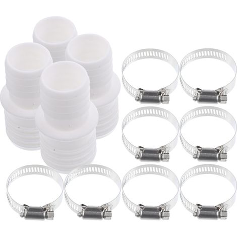 32mm aus Abs mit Edelstahlklemmen 1 Satz Schlauchverbinder