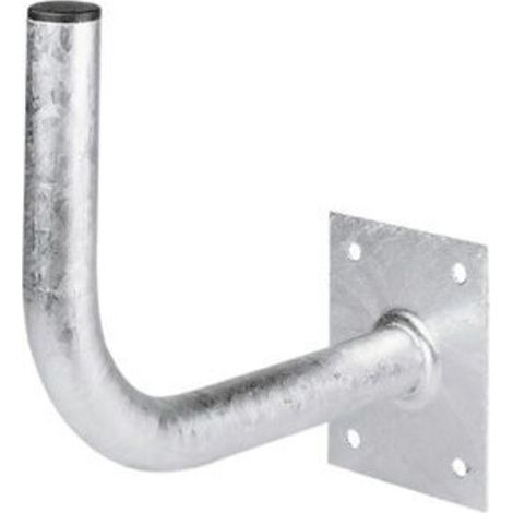 Bras mural - ERARD - 800940 - Zinc blanc - Pour parabole jusqu'à 60 cm