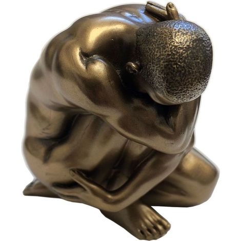 Statuette en résine Homme nu 6 cm (1/3)