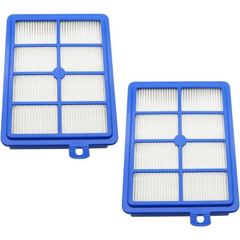 Lot de 2 Filtre Hepa Electrolux H12 EL4100 EL6986A EL4050 ZE346B ZUA3840P ZTI7635- Compatible Philips FC9080-FC9084 (1/3)