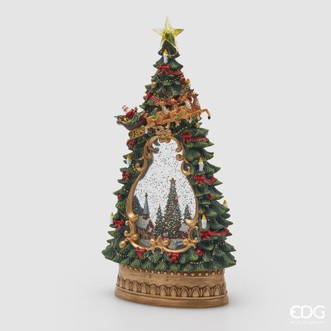 EDG Decorazione Natalizia Pino Musica E Led 34 Cm (1/3)