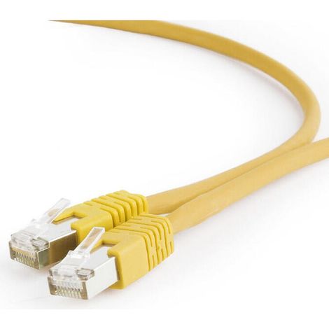 Gembird cable de red rj45, cat6a ftp lszh 2m, amarillo (1/4)