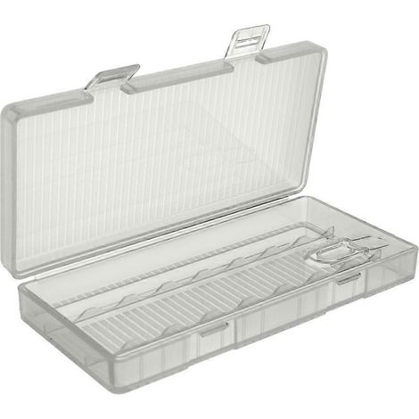 Batterieaufbewahrungsbox Transparente Schutzhülle für Batterien Nr. 5 Batteriehalter-Abdeckung (Kapazität: 8 Stück)-12.00X5.76X1.97CM (1/2)