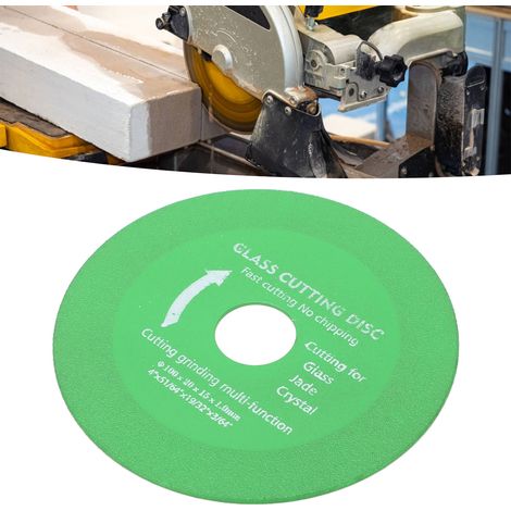 4 lames de coupe Glass King (version anglaise) 10020151 mm pour carreaux de céramique, jade et bouteilles de vin (1/5)