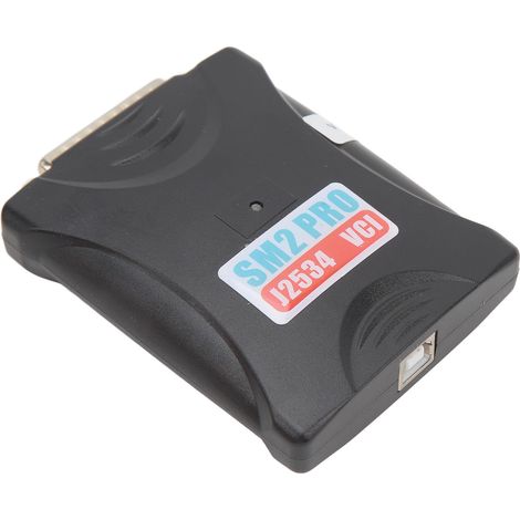 Adaptateur SM2 PRO J2534 pour programmation ECU, outil diagnostic 67-en-1, scanner OBD avec correction somme de contrôle, prise US 100-240V (1/5)