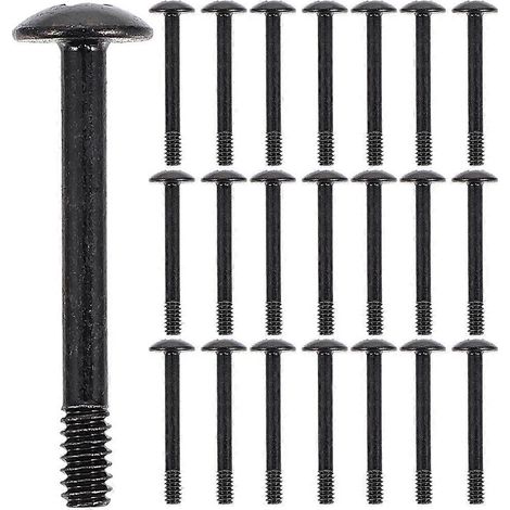 30 vis pour ventilateur de refroidissement d'ordinateur, vis pour radiateur de processeur, vis pour châssis d'ordinateur-3.00X0.90X0.70CM-Black (1/4)
