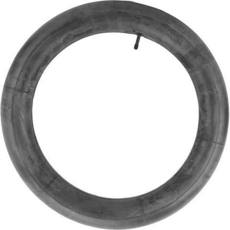 Chambre à air vélo 20x4.0 en caoutchouc butyle, noire, compatible VTT et motoneiges, fixation standard pour cycles et engins de neige (1/4)