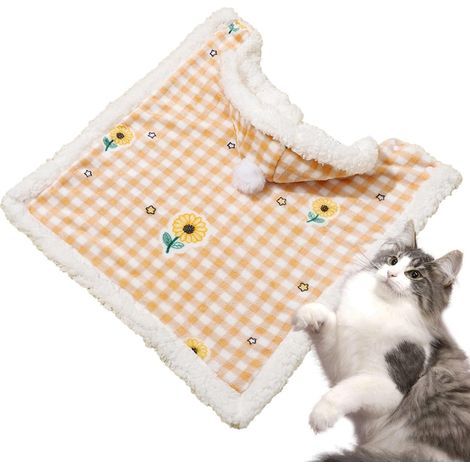 Sac de couchage pour chat (L) - Déguisement pour chat et chien avec capuche, mignon et élégant (1/4)