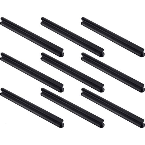 9er-Pack Küchenschranktürgriffe – Länge 180 mm (Lochabstand 160 mm) – Küchenschubladengriffe, Schrankgriffe