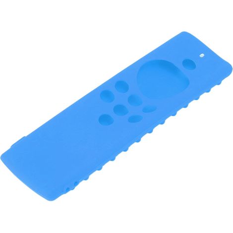 Étui de protection en silicone pour télécommande Fire TV Stick Lite bleu, lavable et antichoc. (1/5)