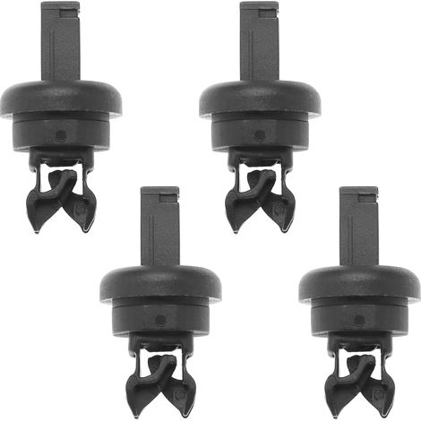 CCYKXA 4 x Hutablage-Clips, Auto-Clips, Befestigungsclips, Kunststoffniete, für Renault Megane 3, Renault Clio, Nissan Qashqai2007-2019 (1/5)