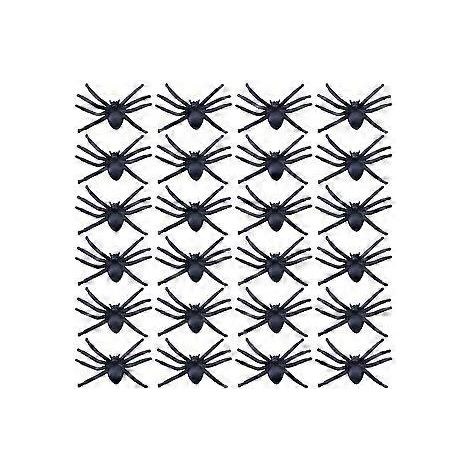 40 araignées artificielles factices, accessoires de décoration pour fêtes