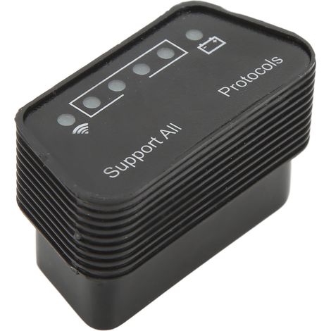 ELM327 WLAN-OBD2-Diagnosegerät, drahtloser Fehlercodeleser, Fahrzeugscanner, Fehlerdetektor mit App, Bordelektroniktester (1/5)