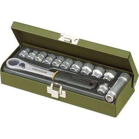 Proxxon 23602 Juego de 13 Herramientas Especiales 1/4" 5,5-14 mm