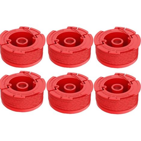 Bobine de remplacement CMZST080/CMZST120SC, tête de coupe en nylon, ligne de coupe, bobine de corde de tonte Ф2.0mm quantité de bobine: 20FT/6.1M 6 pièces (1/4)