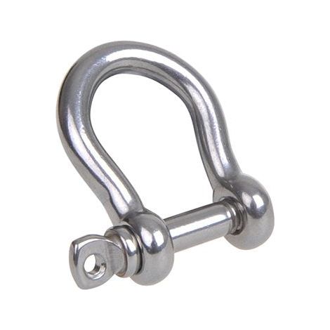 Grillo ad arco 6mm. A4 RVS AISI 316. 1.500 daN (1/4)