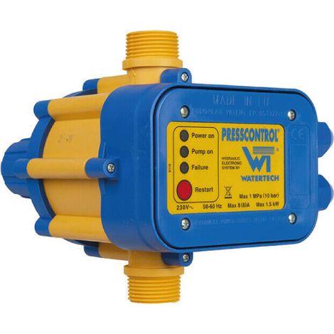 REGOLATORE ELETTRONICO DI PRESSIONE MOD. PRESS CONTROL PRESSIONE DI AVVIAMENTO 3,0BAR  Idroweb