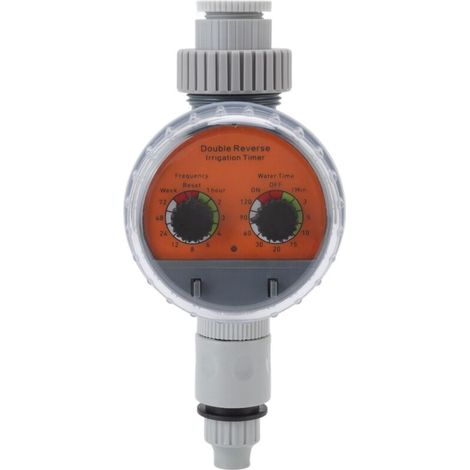 Jeffergarden Minuterie d'Irrigation Double Cadran – Vanne à Bille, Étanche IP67, Automatique sans Pression pour Balcons (1/5)