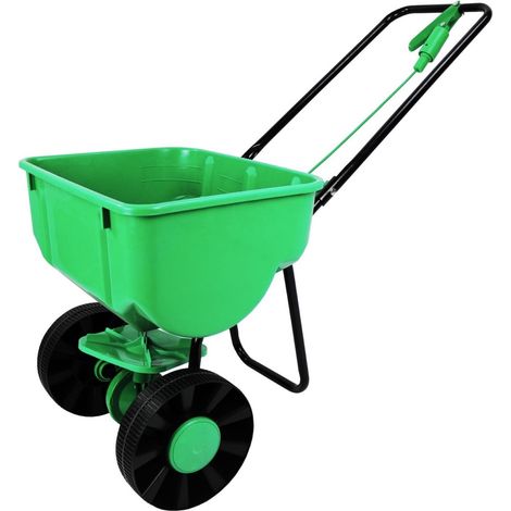 Oypla Heavy Duty Rock Salt Grit Grass Seed Spreader 35KG Capacity (1/5)